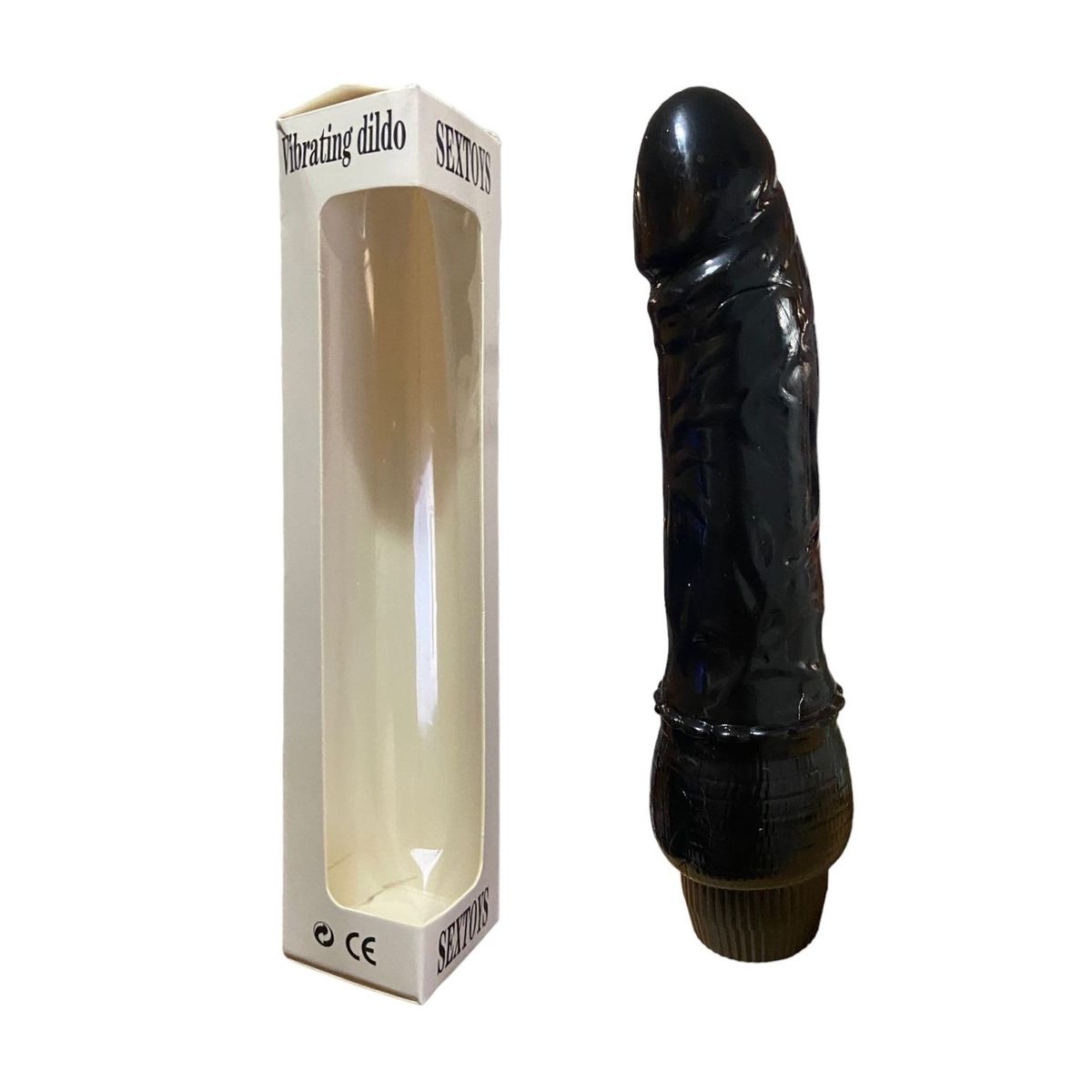 GENERICO - Dildo de 20 cm con regulador de velocidades