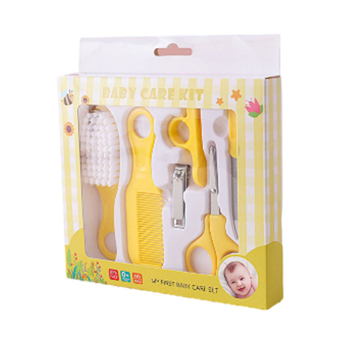 VATYERTY - Juego de 6 cortaúñas cepillo y tijeras 3