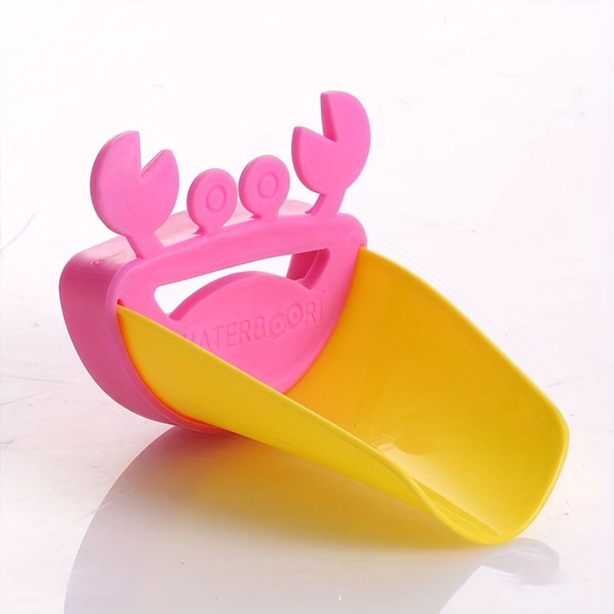 VATYERTY - 1 extensor de grifo LattBy para niños en rosa y amarillo 2