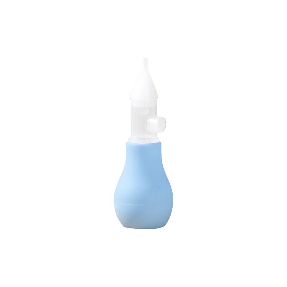 VATYERTY - 1 aspirador nasal de silicona para bebés azul