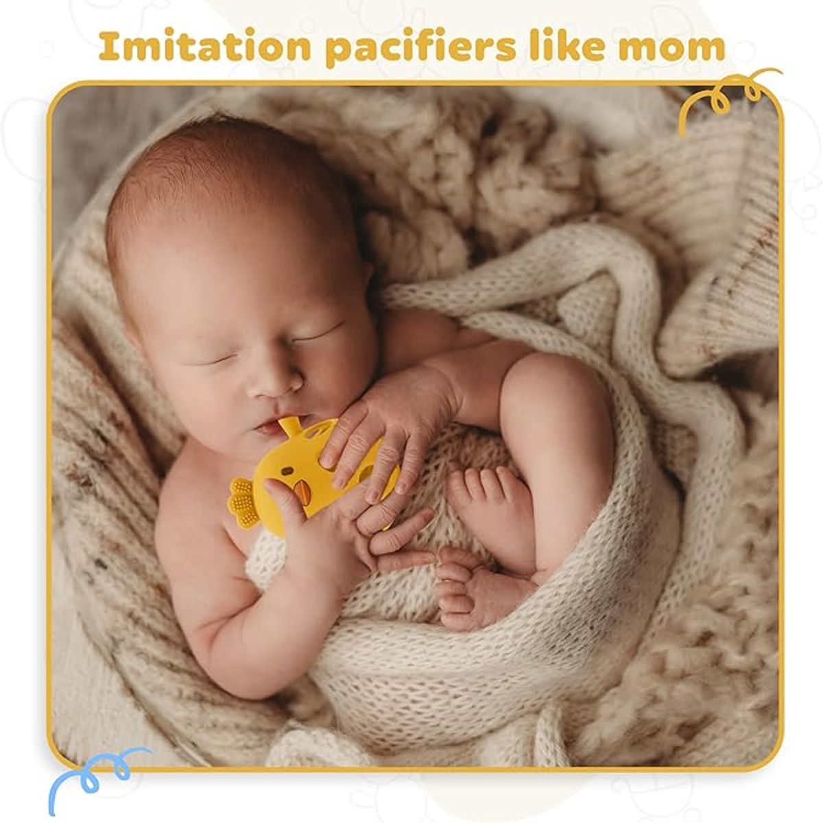 VATYERTY - Sonajero de mano con forma de pollito hueco 2