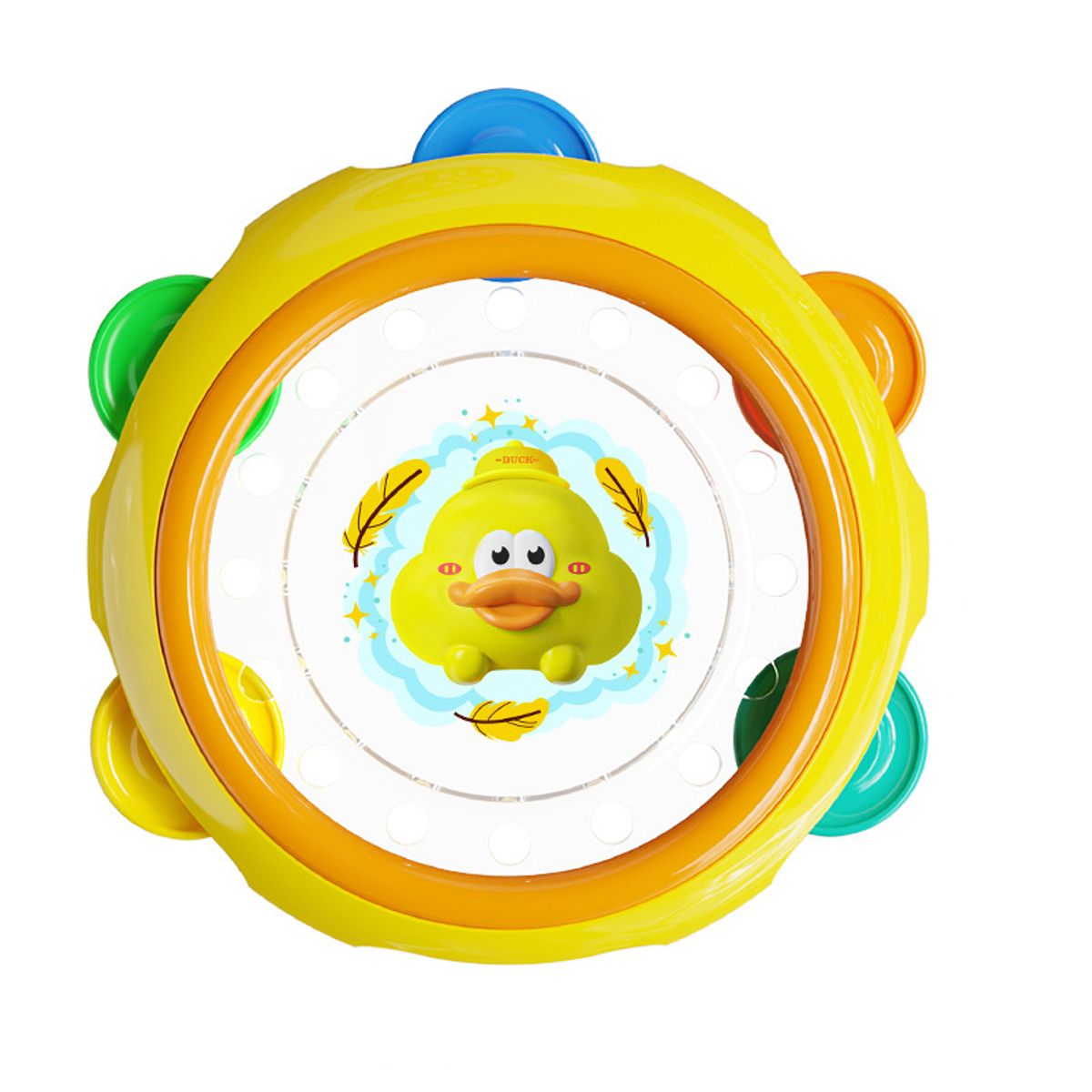 VATYERTY - Tambor vibratorio apto para niños de 0 a 3 años 1