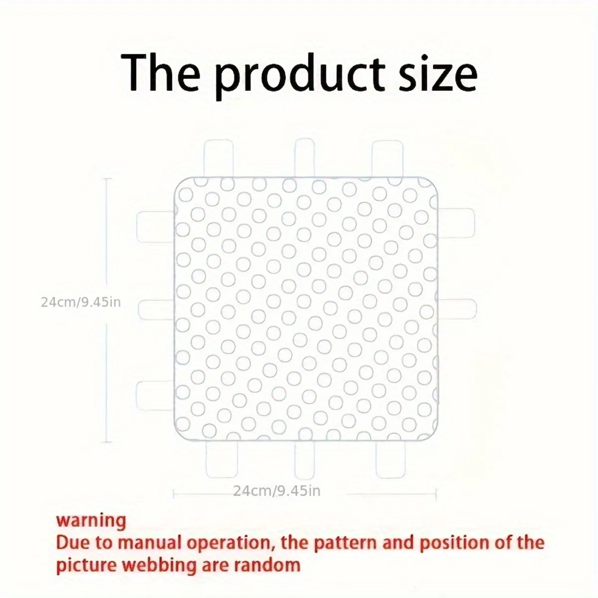 VATYERTY - Manta de Seguridad Para Bebés - Azul