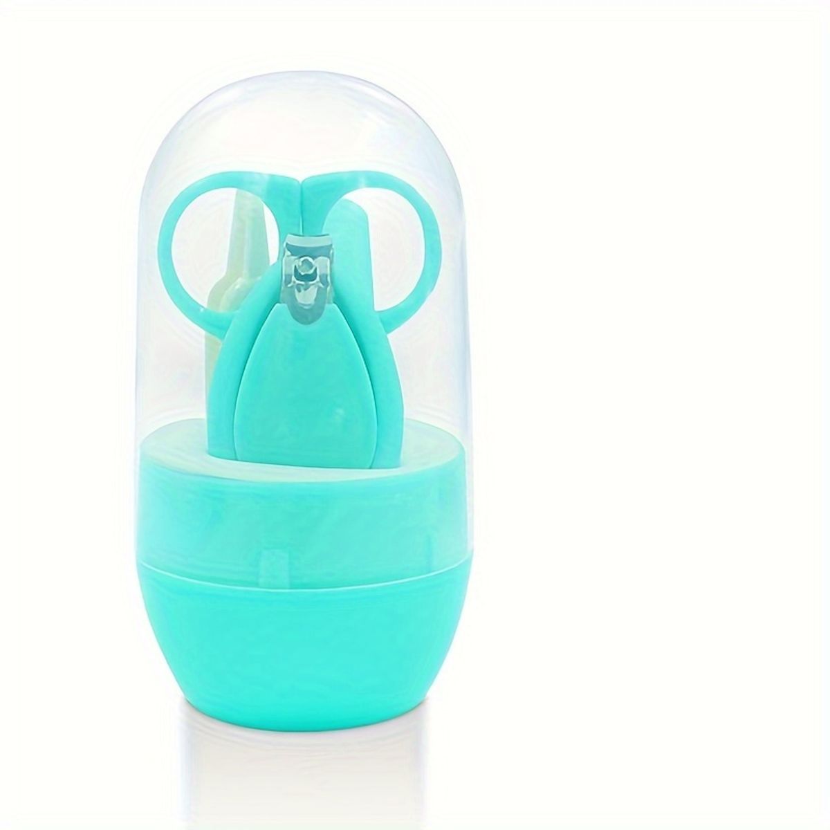 VATYERTY - Kit de Cuidado de Uñas Para Bebés 4 Piezas - Celesto