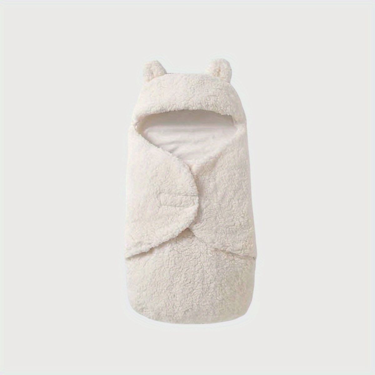 VATYERTY - Saco de Dormir Oso de Peluche Para Recién Nacidos - Blanco