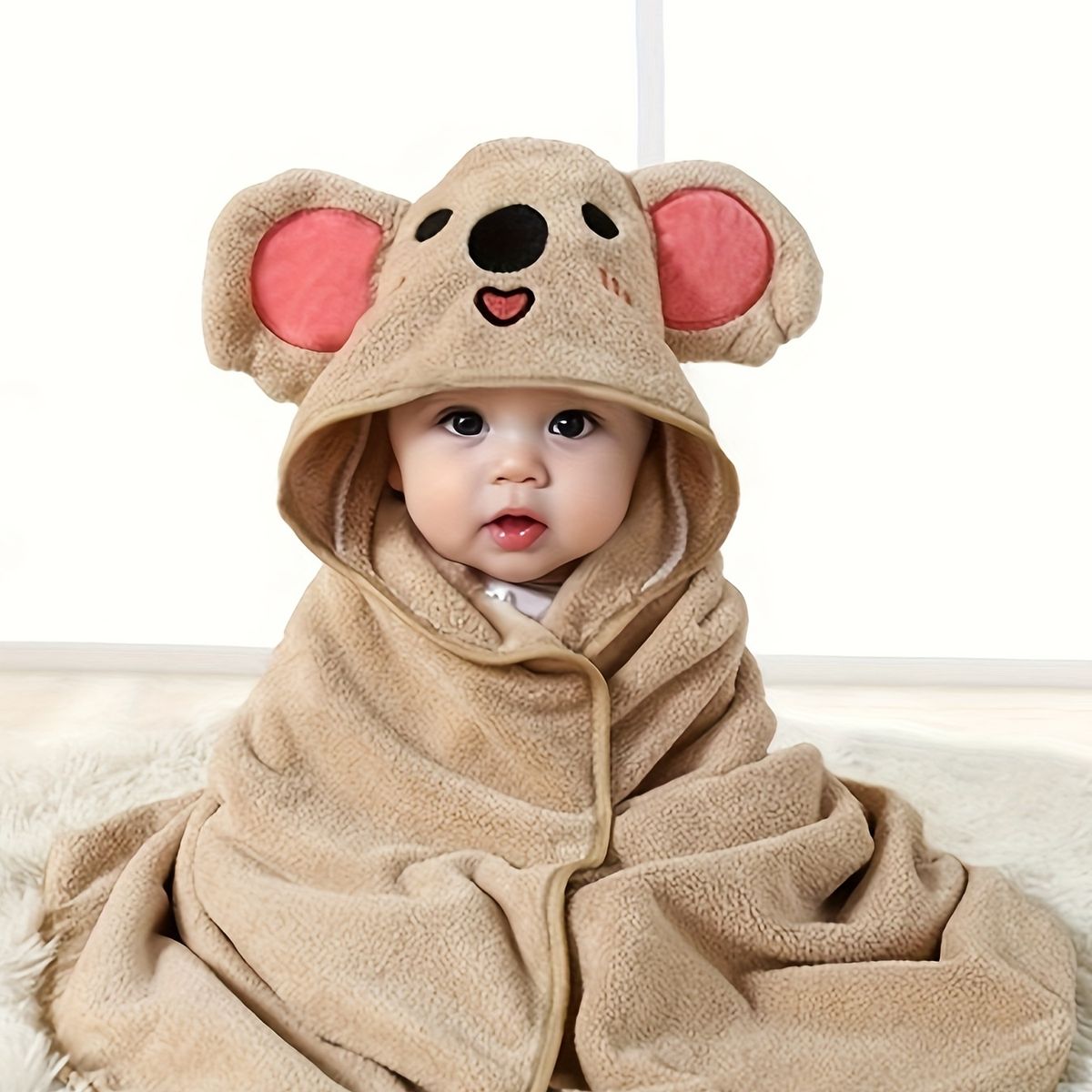 VATYERTY - Bata  De Baño Para Bebés Con Diseño De Koala