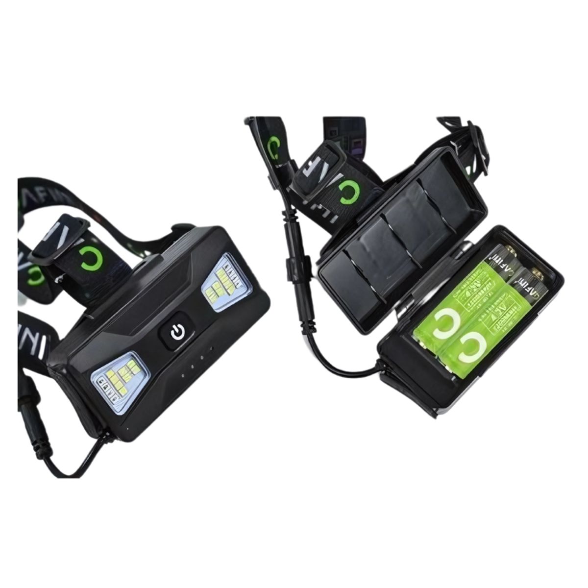 CAFINI - Linterna Frontal Recargable 30W CN-L693C CAFINI