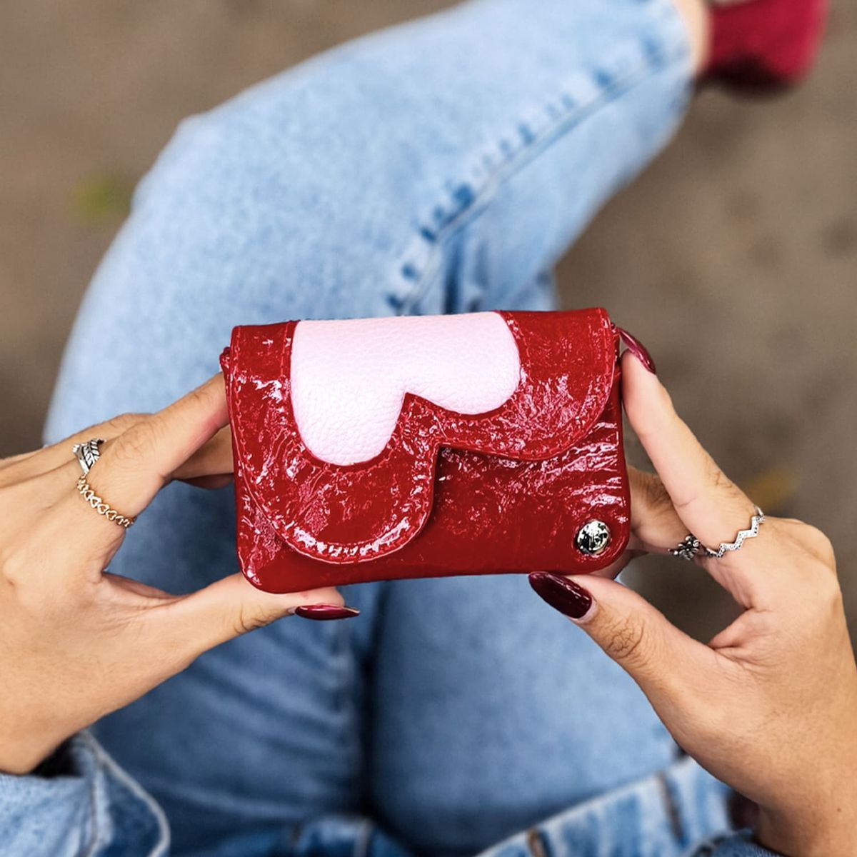 IRISABA - MONEDERO DE CUERO IRISABA PARA MUJER AMORETTE