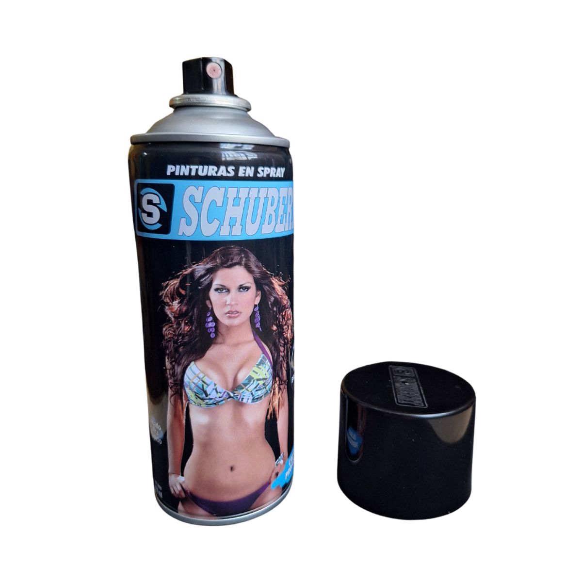 SCHUBERT - Pintura en Aerosol Spray Brilloso 400 ml Schubert Negro