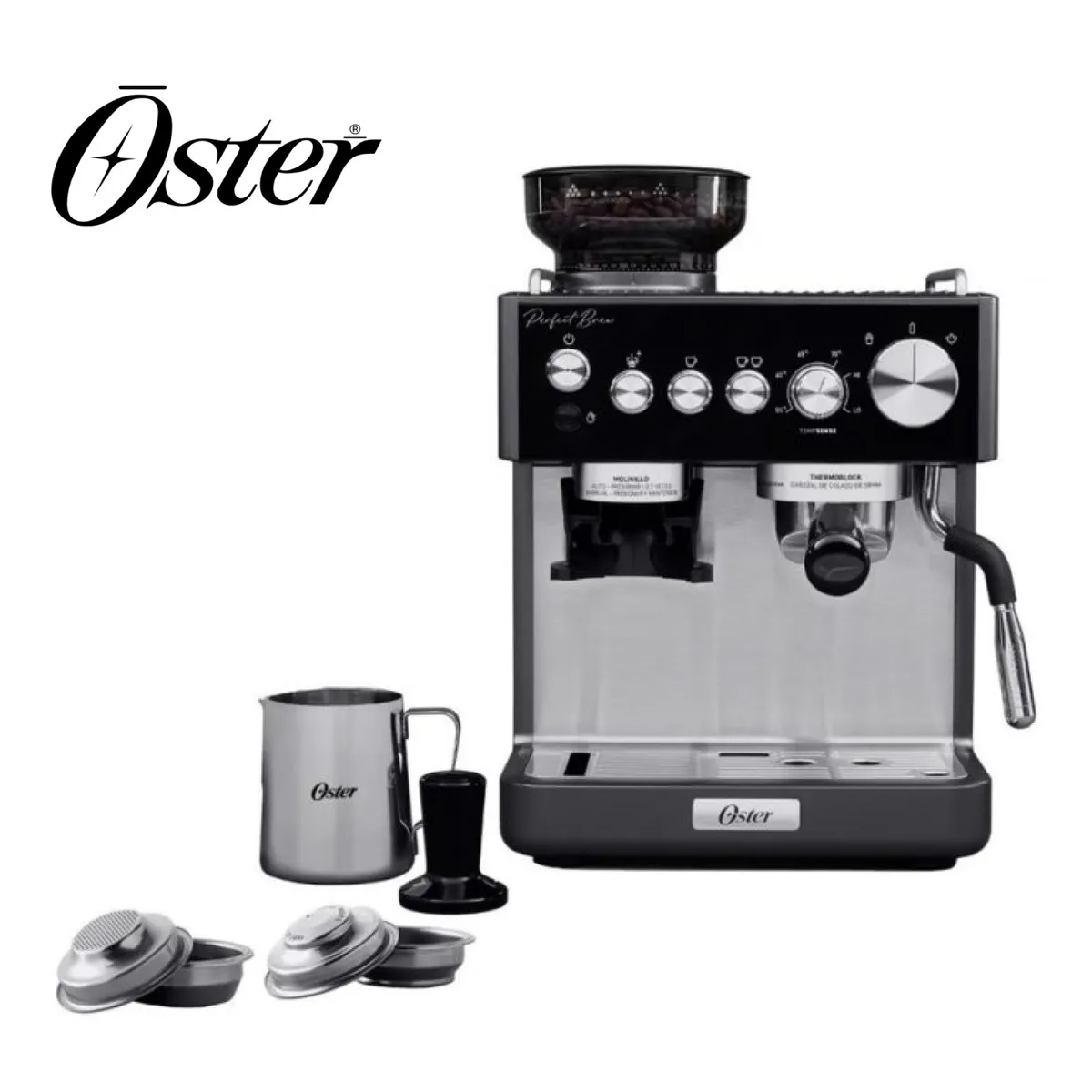 OSTER - Cafetera Oster®para Espresso Perfect Brew BVSTEM7301