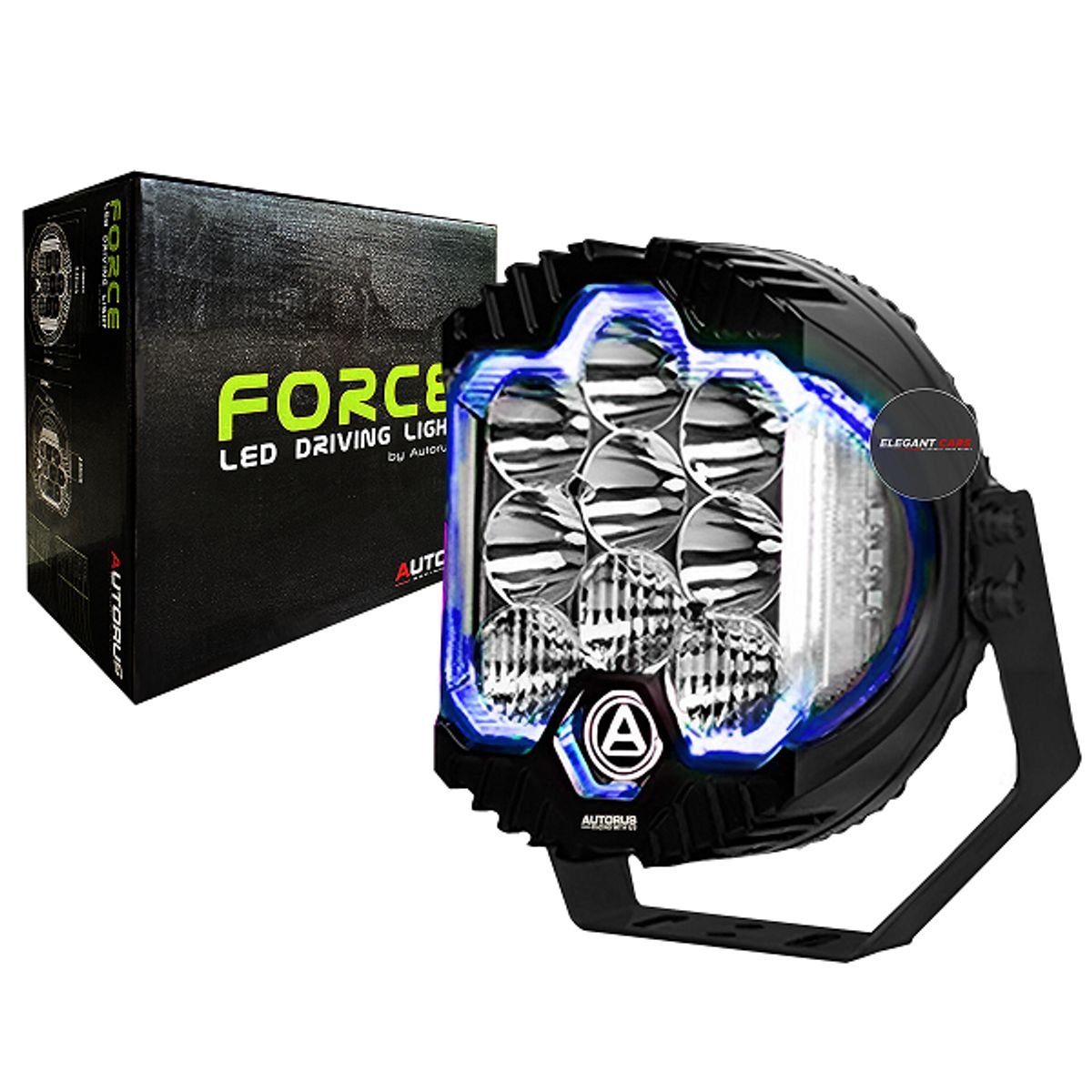 GENERICO - Led Neblinero Blanco Force Driving 7Pulg Gama Alta 2PCS