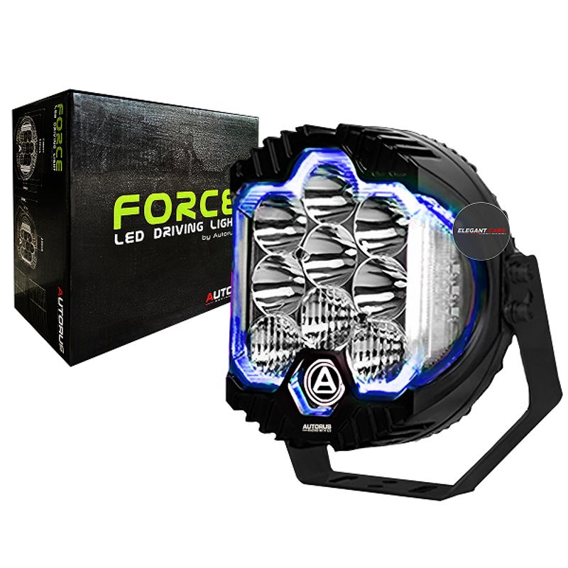 GENERICO - Led Neblinero Blanco Force Driving 7Pulg Gama Alta 2PCS