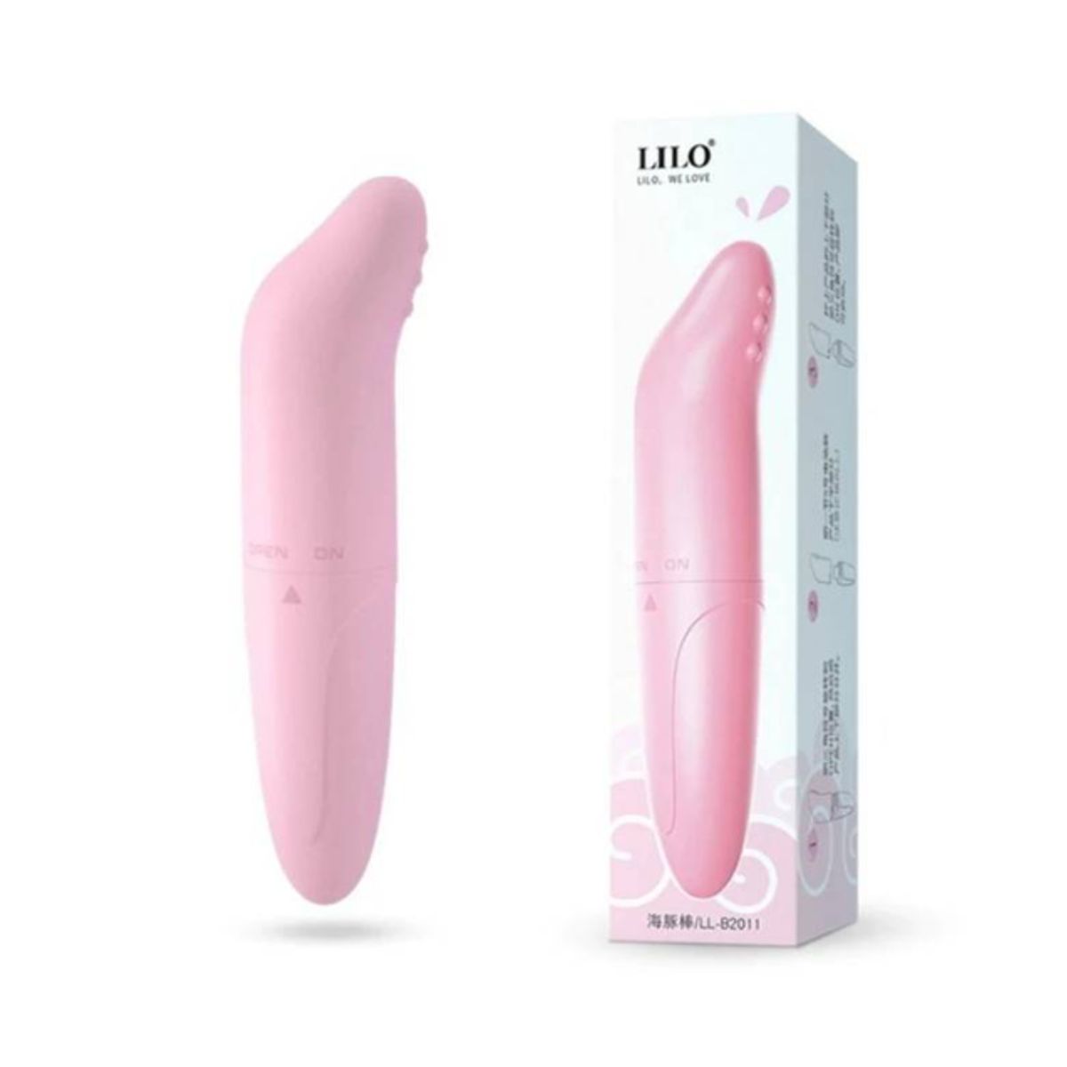 GENERICO - Potente vibrador de 12x25cm a pilas