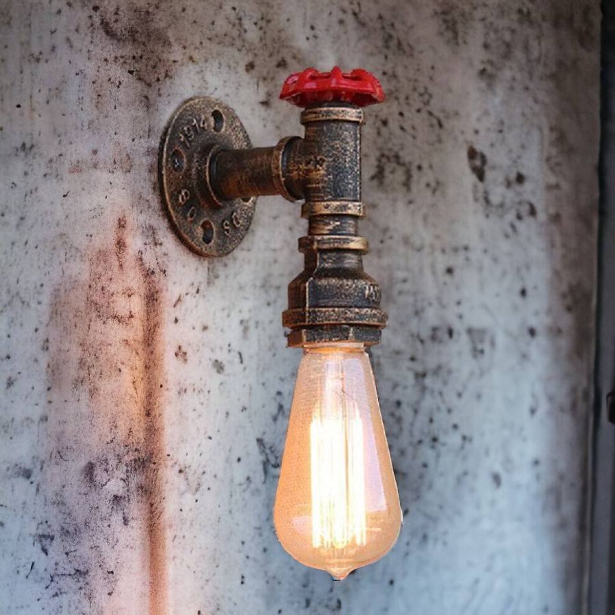 GENERICO - Aplique Lampara de Interior Black Led