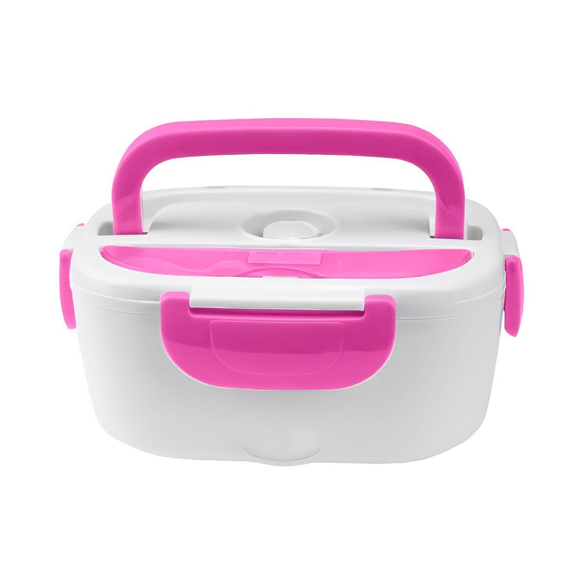 GENERICO - Taper Calentador para Alimentos en Rosado Y+Regalo Stickers