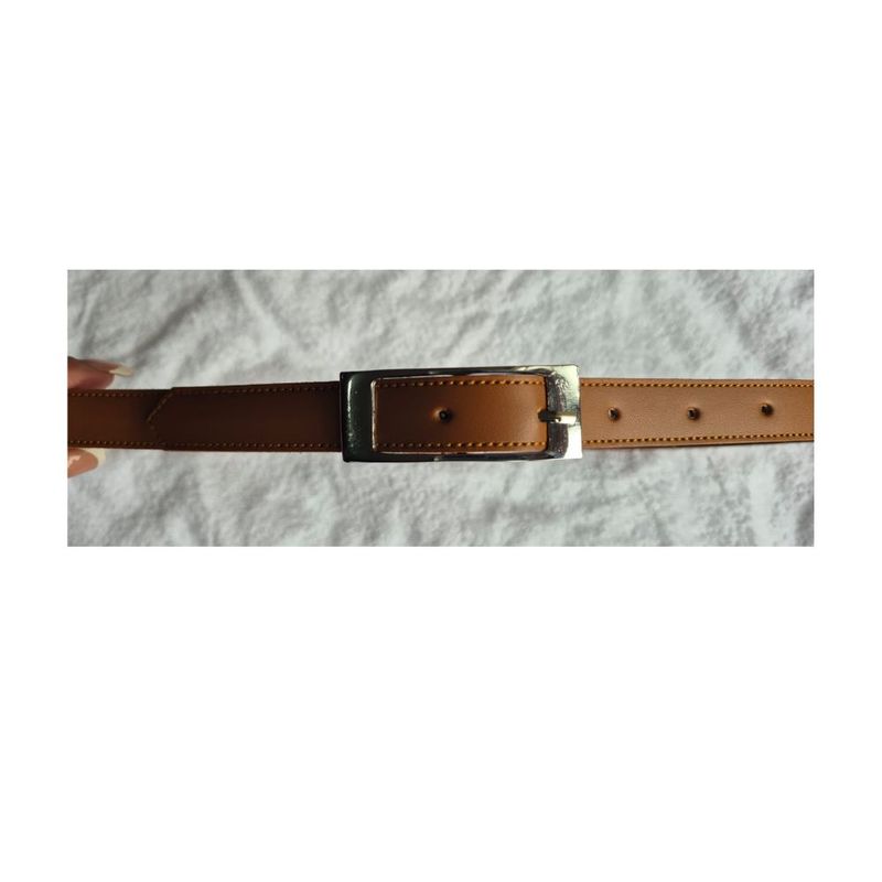 GENERICO - Correa Delgada Finity Marron Claro 105cm