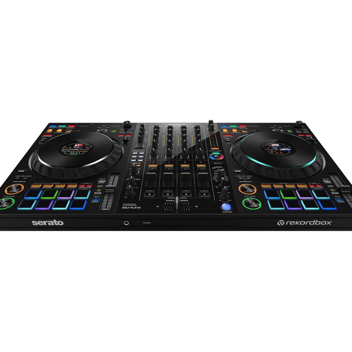 PIONEER DJ - Controlador Pioneer DJ profesional de 4 canales DDJ-FLX10