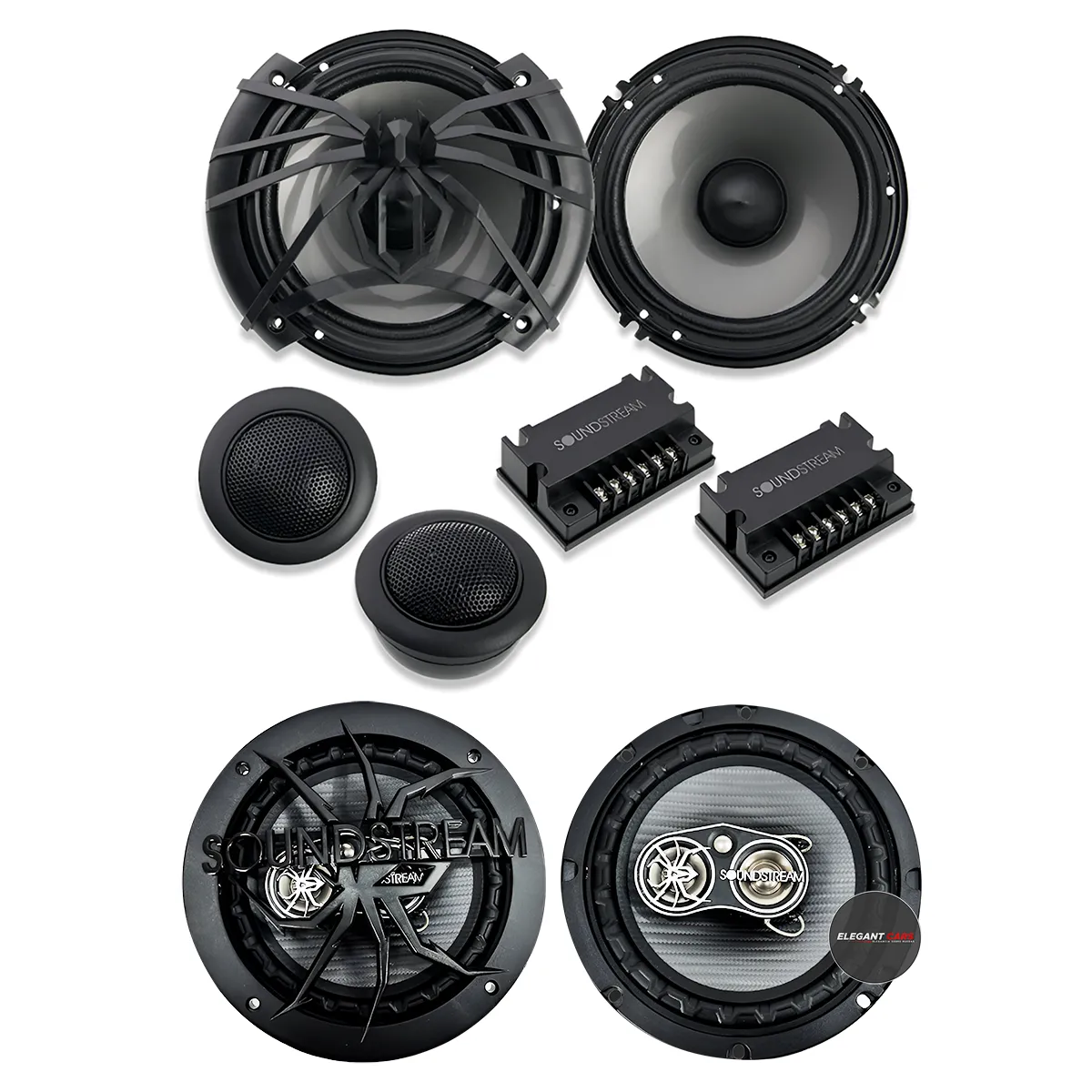 JET - Audio Soudstream Set Componentes AC6 +Set Parlantes PS-65