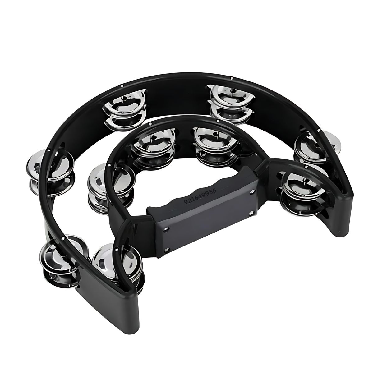 GENERICO - PANDERETA MEDIA LUNA color negro