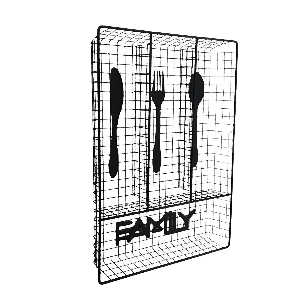 GENERICO - Pack4 Caja Resistente 4 Espacios Cubiertos Y+Regalo Agendita