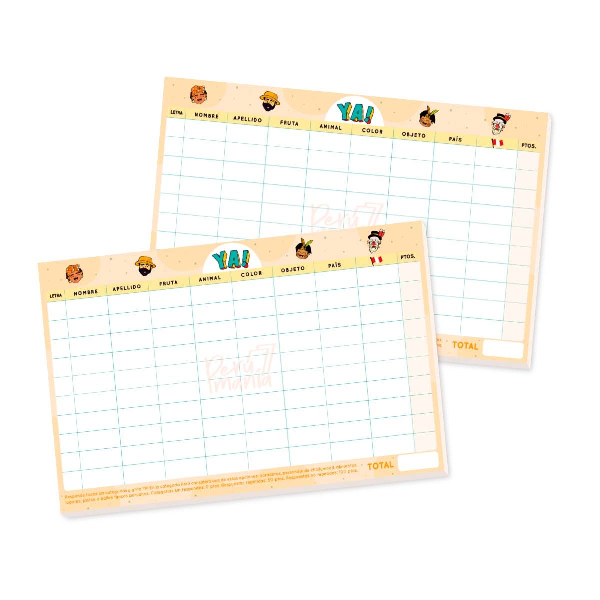 INGENIAL - Juego de mesa Klads tutti frutii ¡YA x2 unds