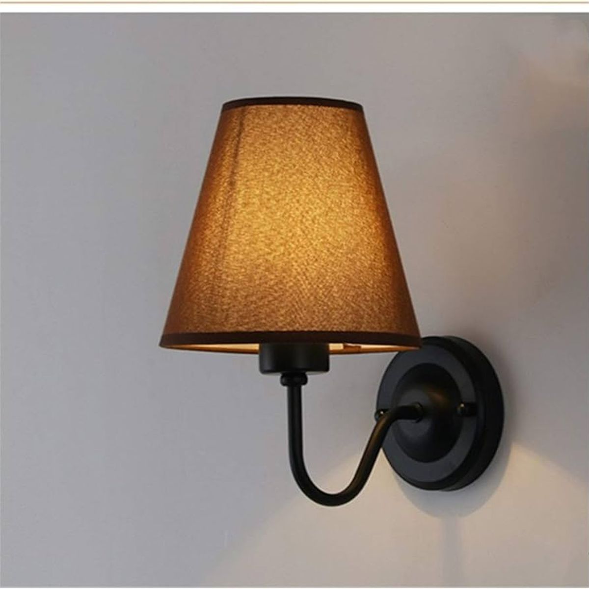 GENERICO - Aplique Lampara de Interior Black Led