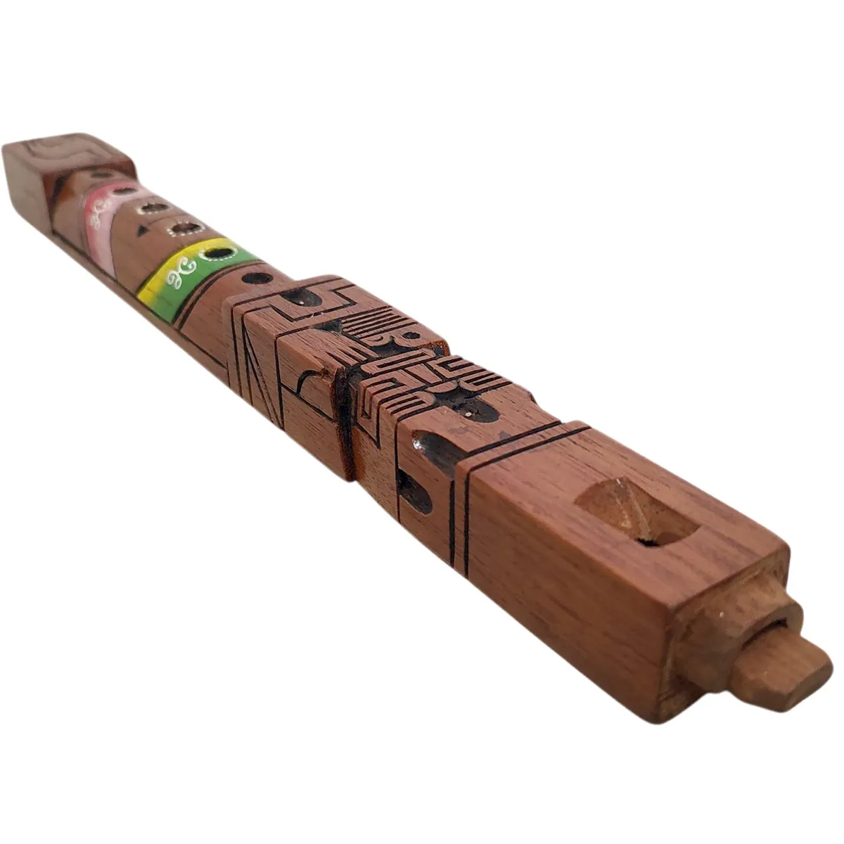 GENERICO - Tarka Artesanal Pequeña Andina Tallada n Madera  Decorativa