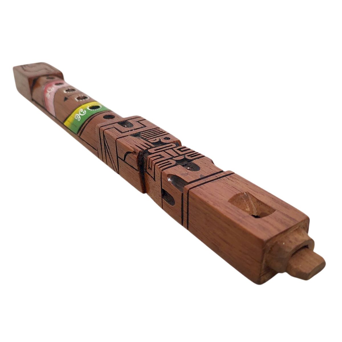 GENERICO - Tarka Artesanal Pequeña Andina Tallada n Madera  Decorativa