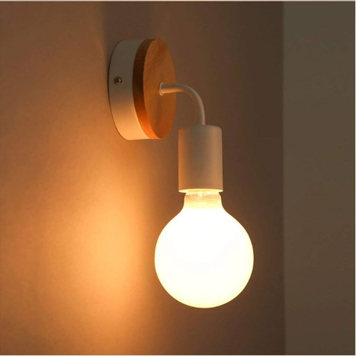 GENERICO - Aplique Lampara de Interior White Led