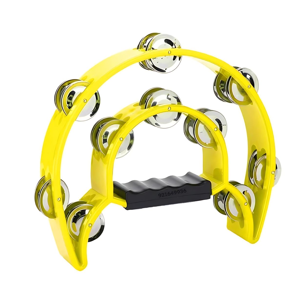 GENERICO - PANDERETA MEDIA LUNA  Amarillo