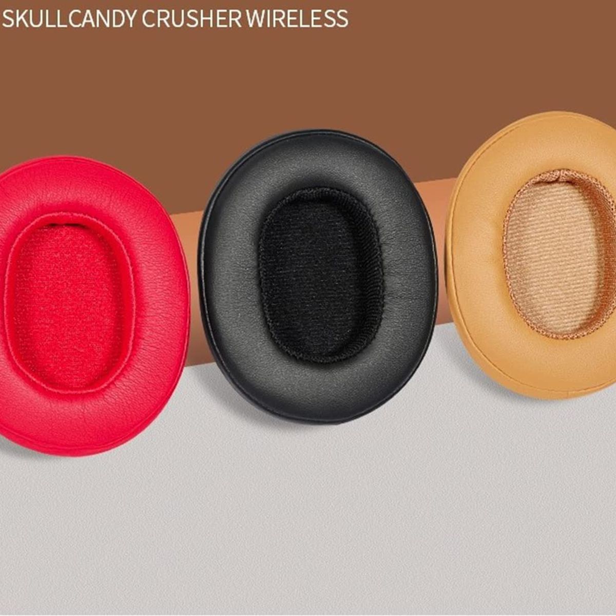 GENERICO - Almohadillas para audifonos skullcandy hesh 3 crusher evo anc rojo