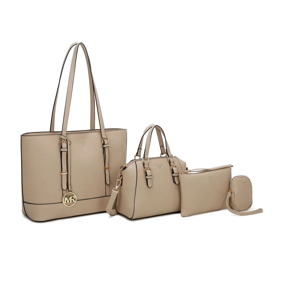 MIA ROSE - SET DE CARTERAS BELISA PARA MUJER- MIA ROSE 4 PZS