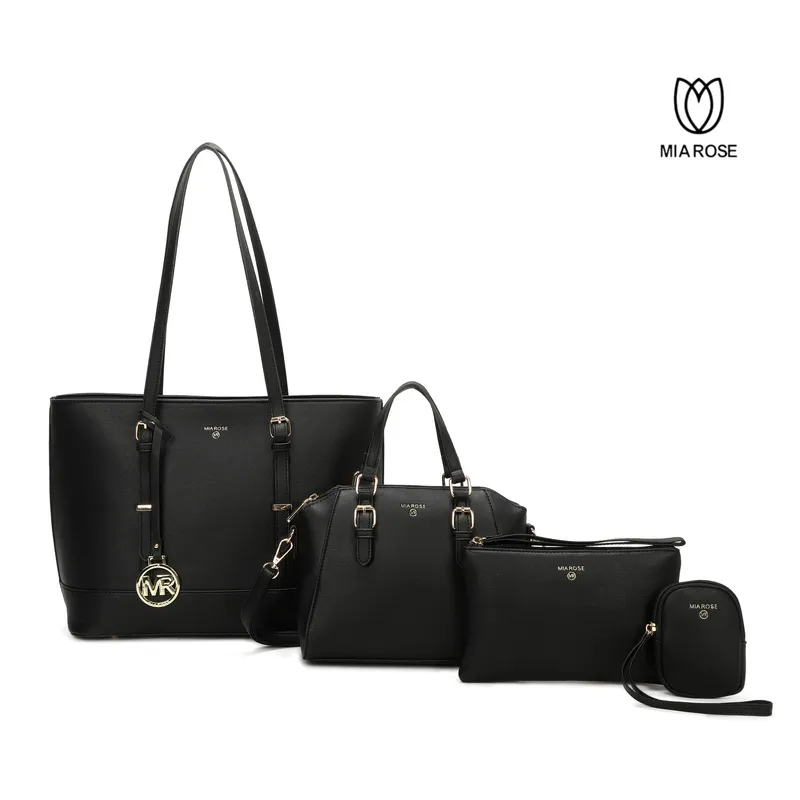 MIA ROSE - SET DE CARTERAS BELISA PARA MUJER- MIA ROSE 4 PZS