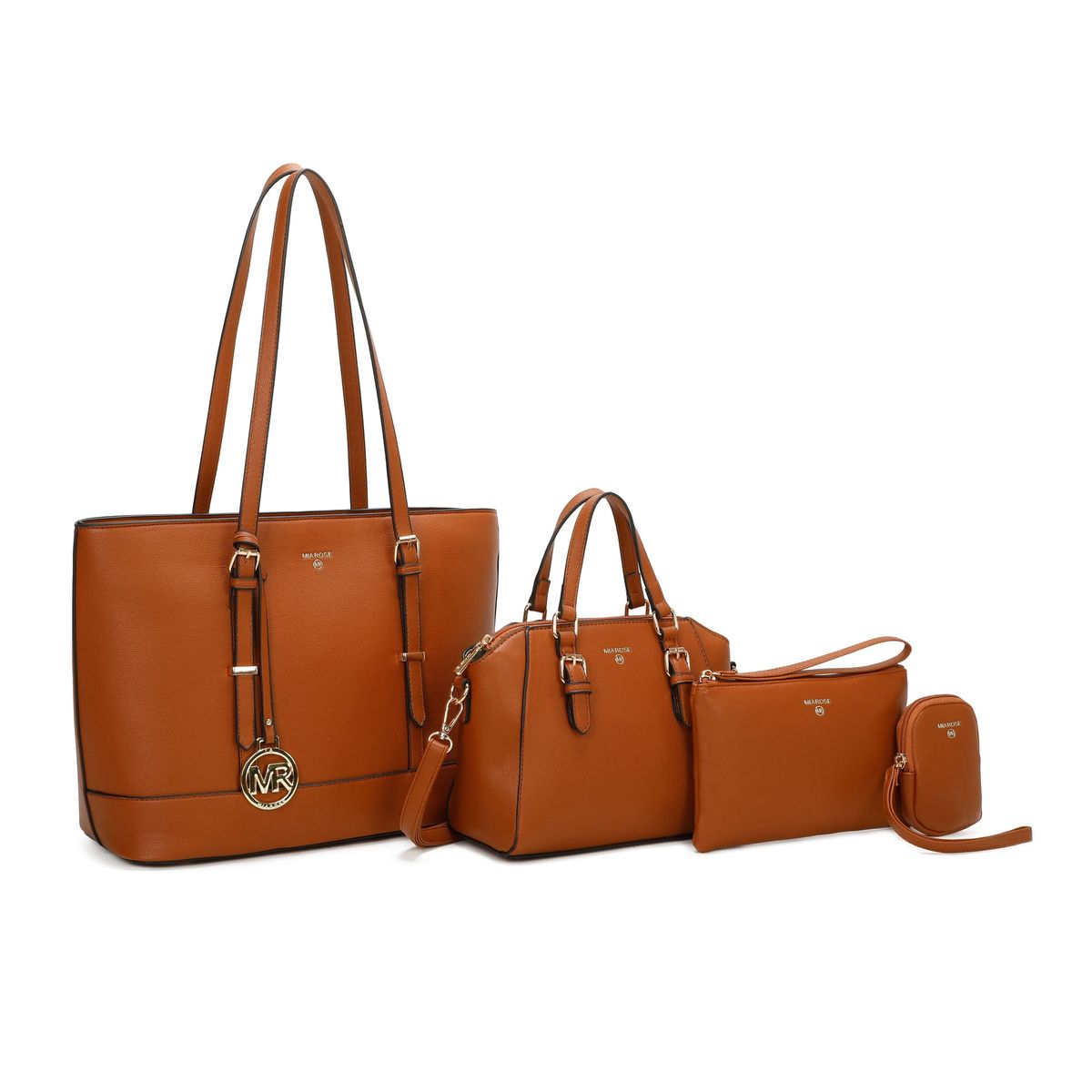 MIA ROSE - SET DE CARTERAS BELISA PARA MUJER- MIA ROSE 4 PZS