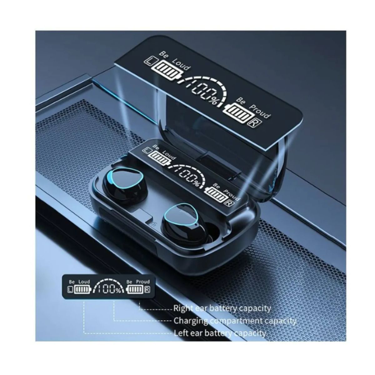 GENERICO - AUDIFONO INALAMBRICO M10 BLUETOOTH