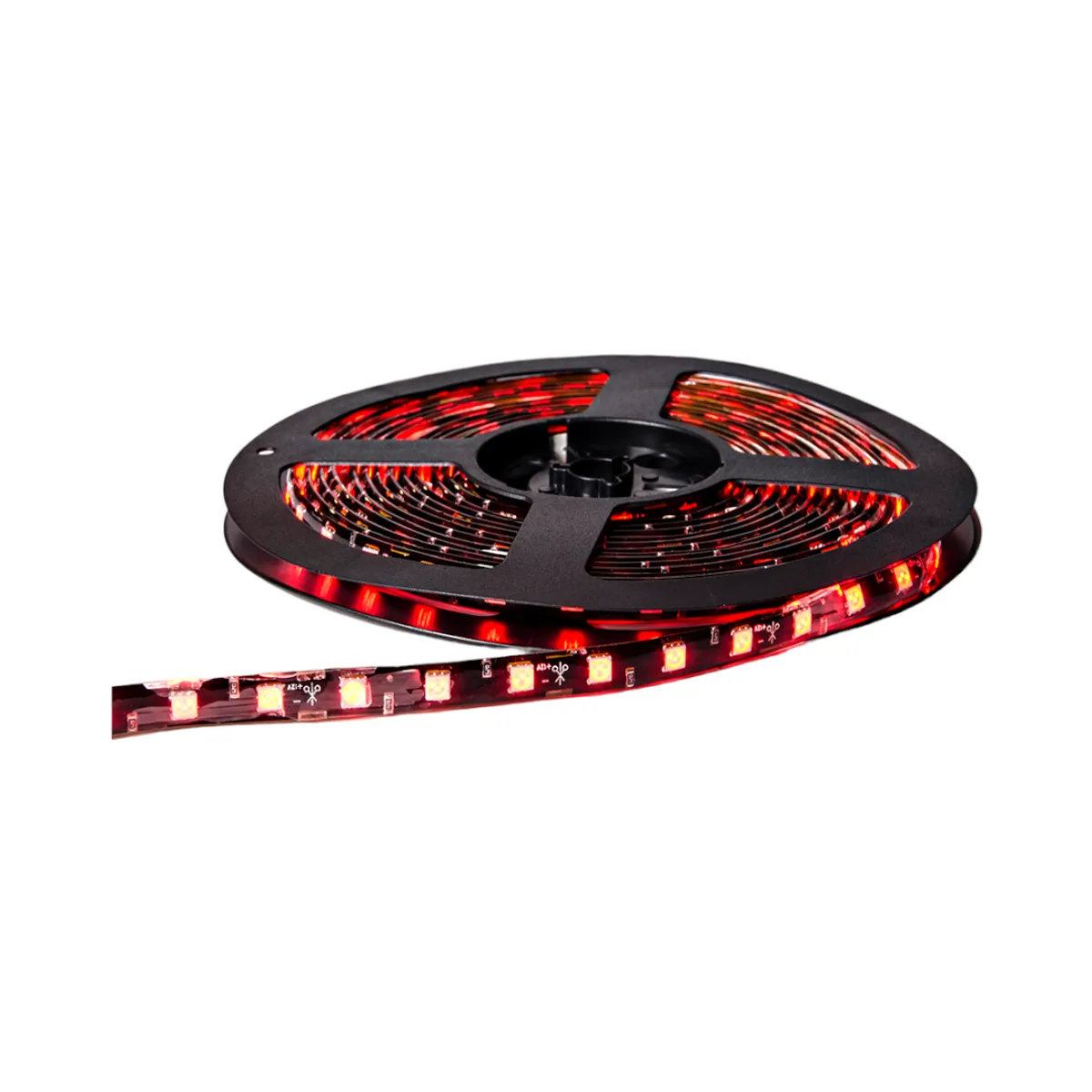 GENERICO - Cinta Led Rollo 5 Metros 24v 5050 Autoadhesivo Rojo Auto
