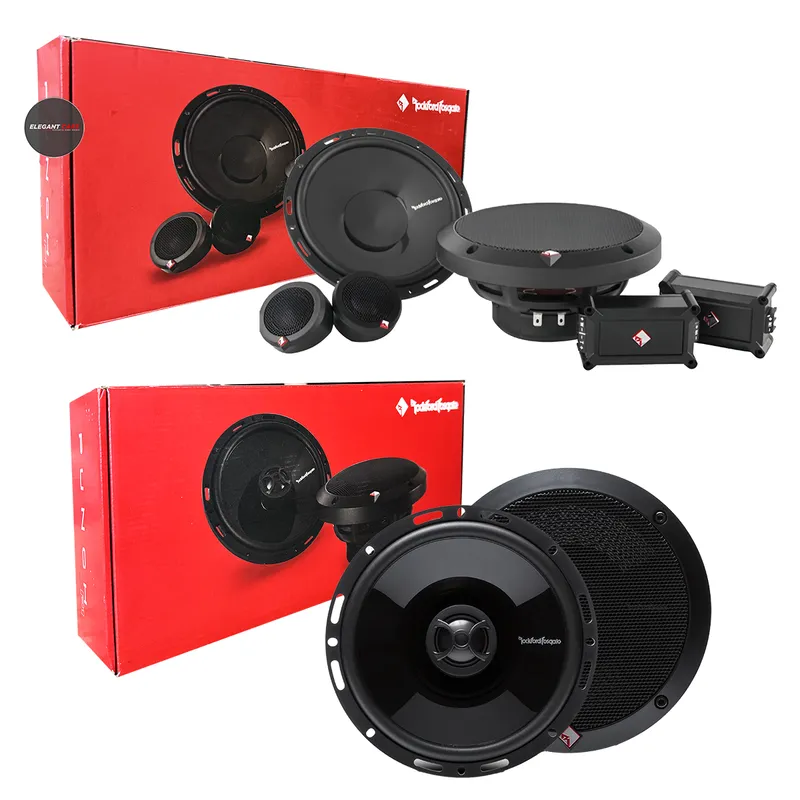 JET - Combo De Audio Rockford P1 Premiun Alta Fidelidad