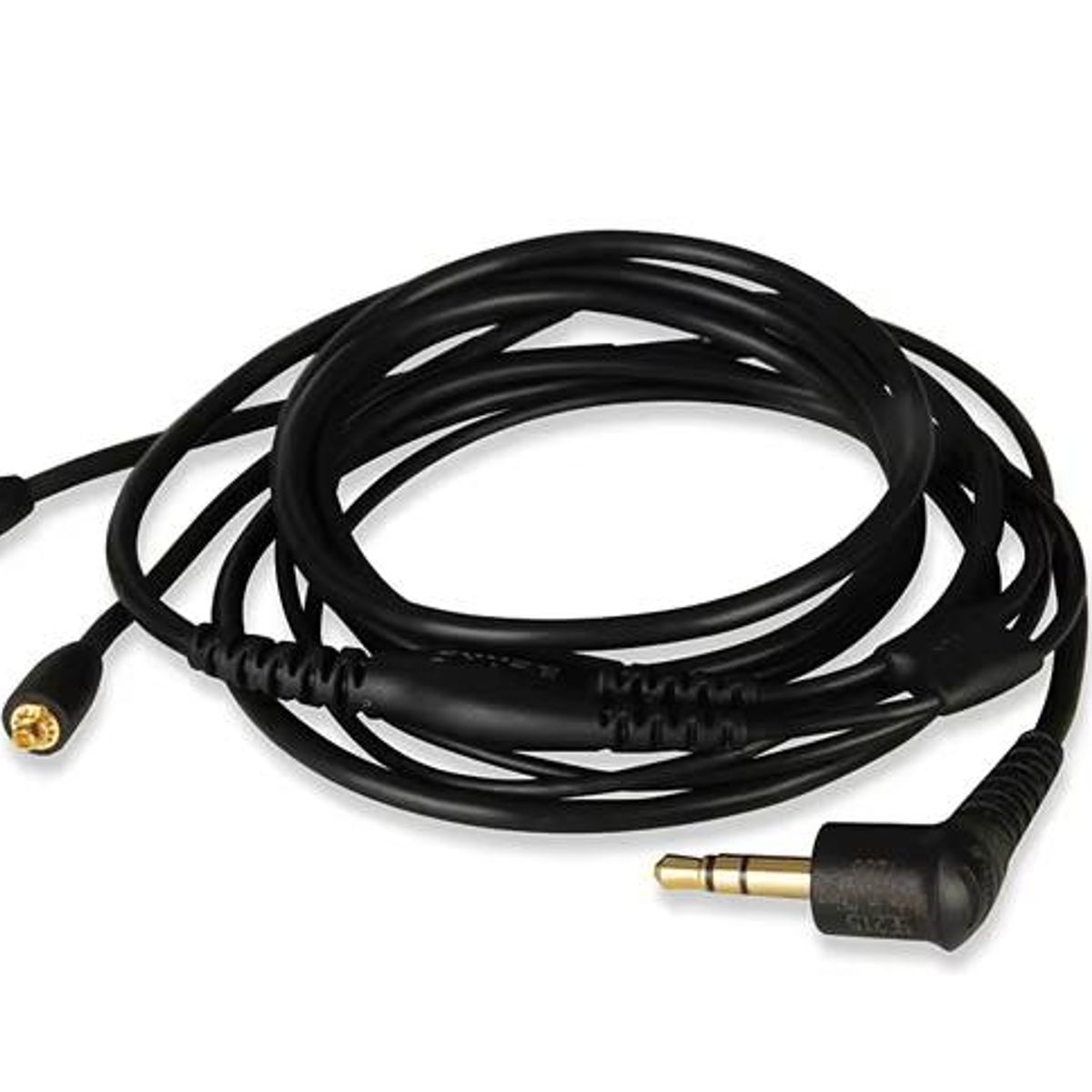 GENERICO - Cable Para audífono Shure Se215 Se315 Se425 Se535 Se846 negro