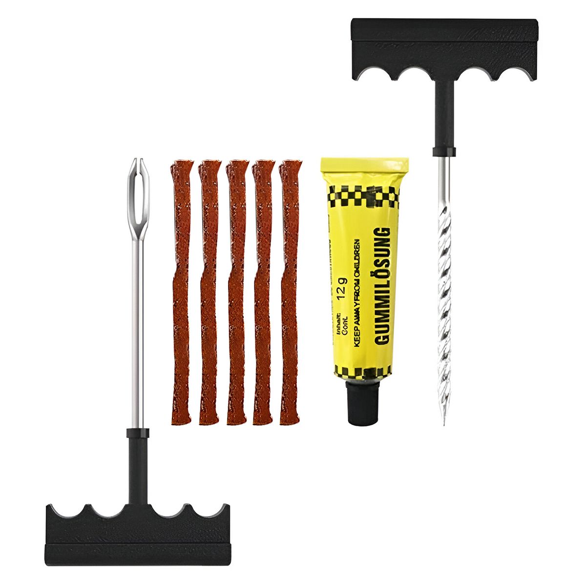 GENERICO - kit de Herramientas reparacion de neumaticos