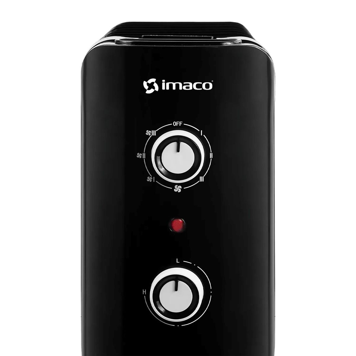 IMACO - Termoradiador 9 Celdas Negro Imaco OFR9NK