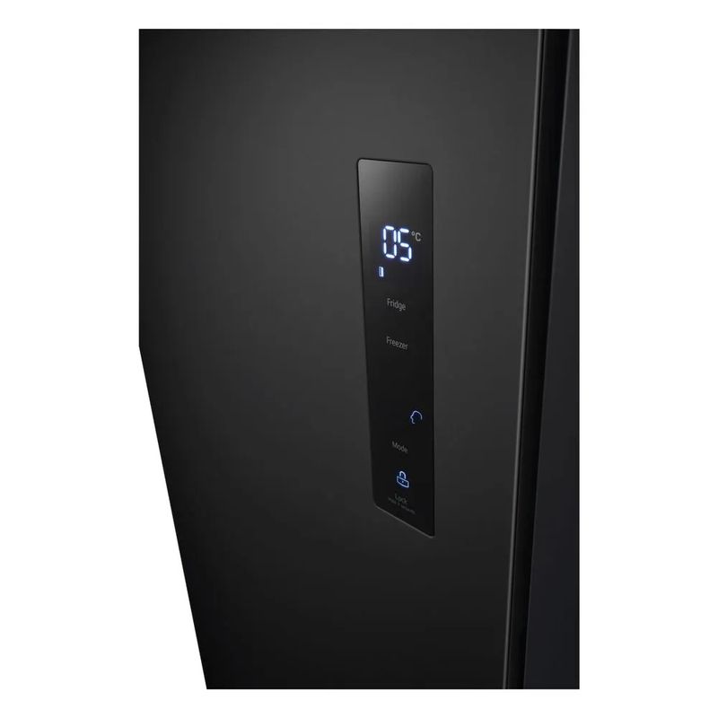 LG - Refrigeradora LG 509L No Frost GS51MPD Negro