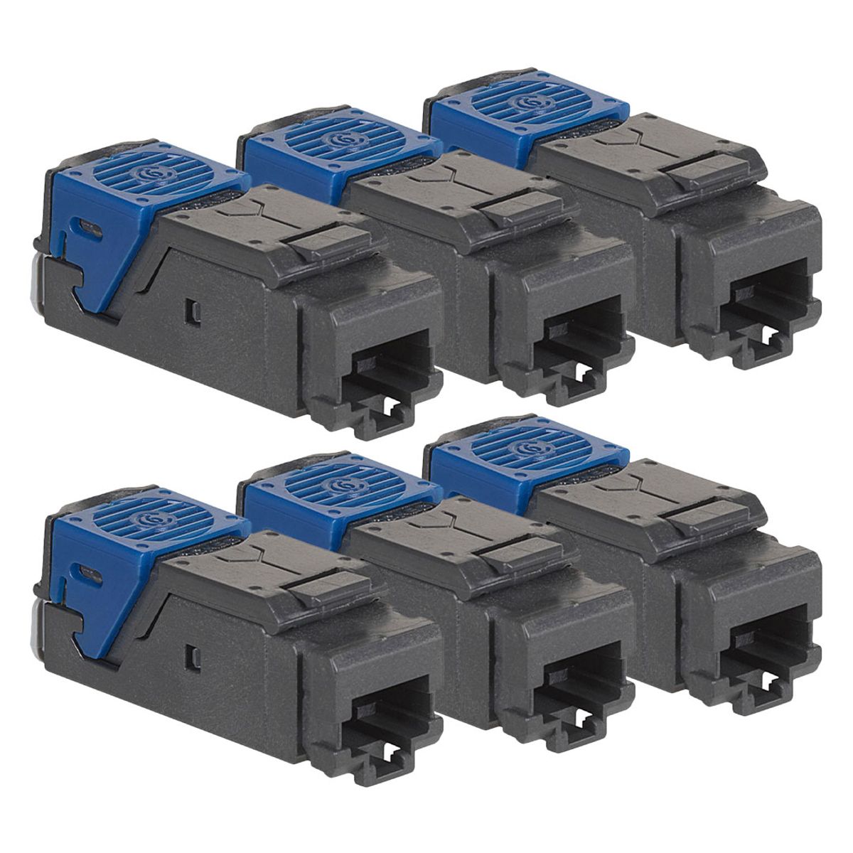 LEGRAND - LEGRAND 033763-6 Juego de 6 Conectores RJ45 UTP CAT6 LCS3