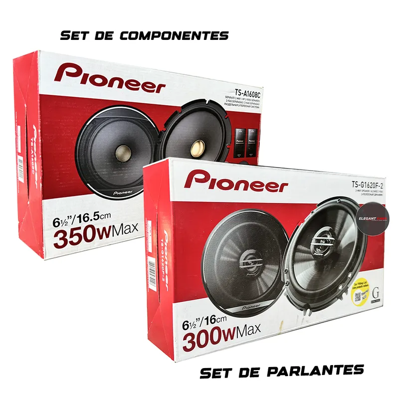 JET - Combo Pionner Top Series Componentes +Parlantes