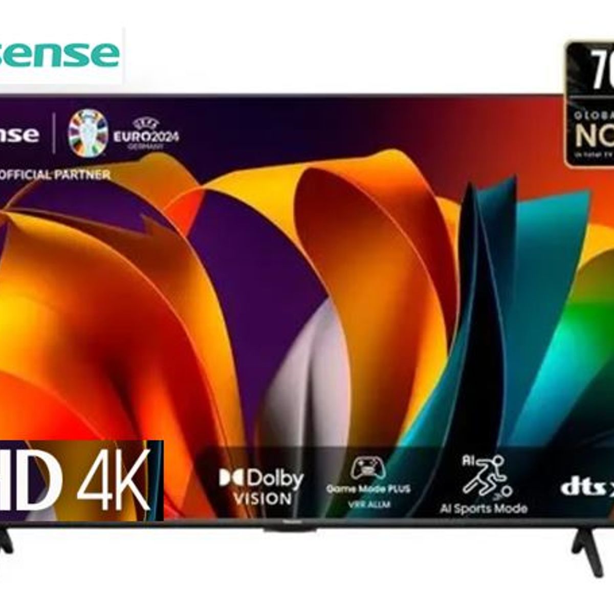 HISENSE - Televisor Hisense 70 Smart UHD 4K Vidaa 70A6N