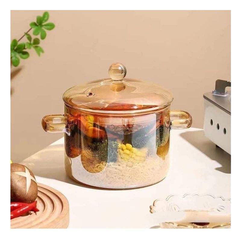 GENERICO - Pack6 Pote para Servir de 15L en Color Transparente