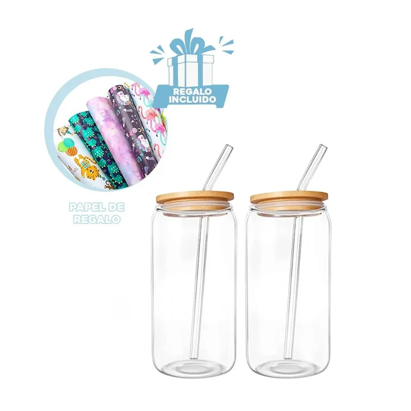 GENERICO - Sorbete de Vidrio Practico para Hogar Y+Papel de Regalo