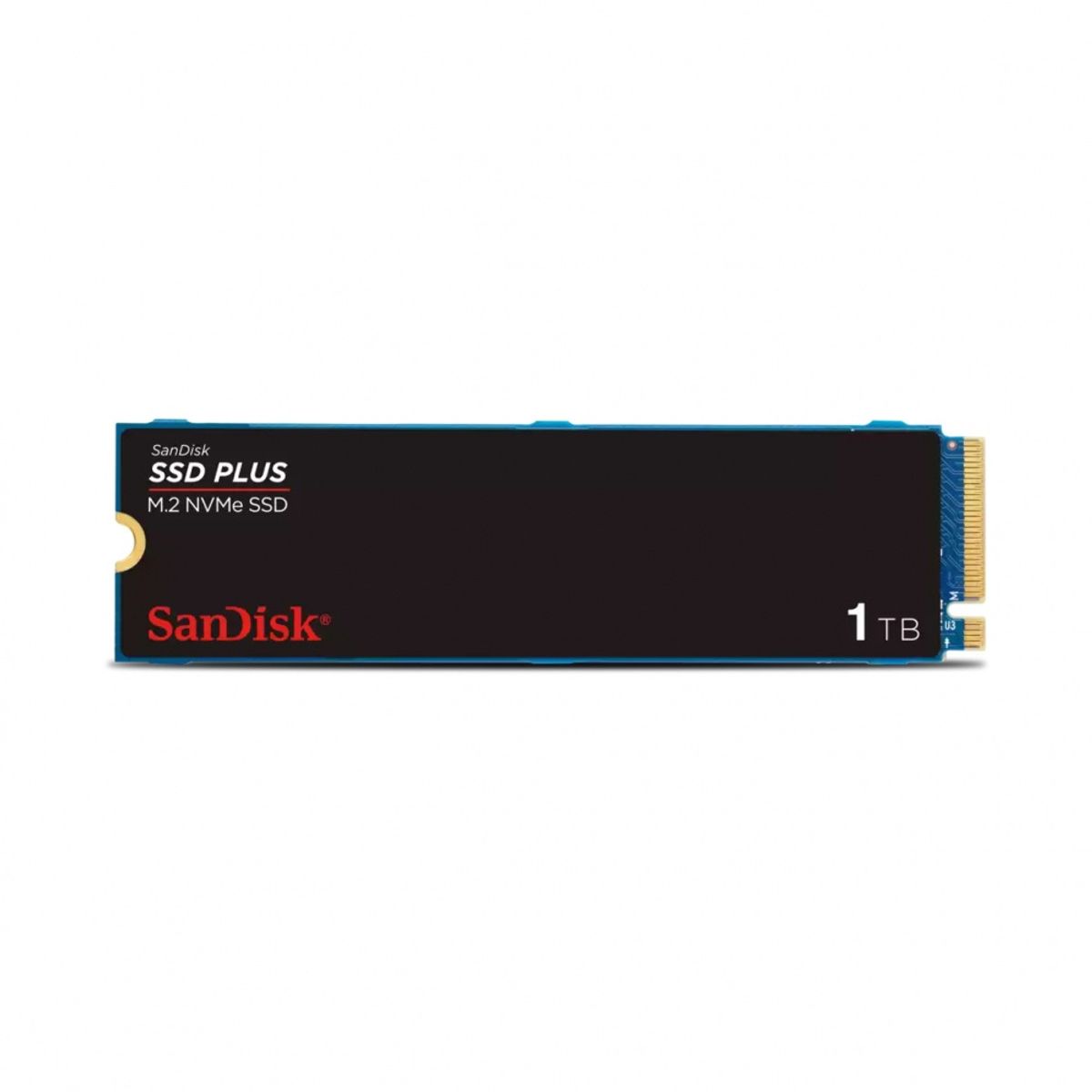 SANDISK - Disco SSD SanDisk SSD Plus 1TB M2 2280 PCIe 3.0 SDSSDA3N-1T00-G26