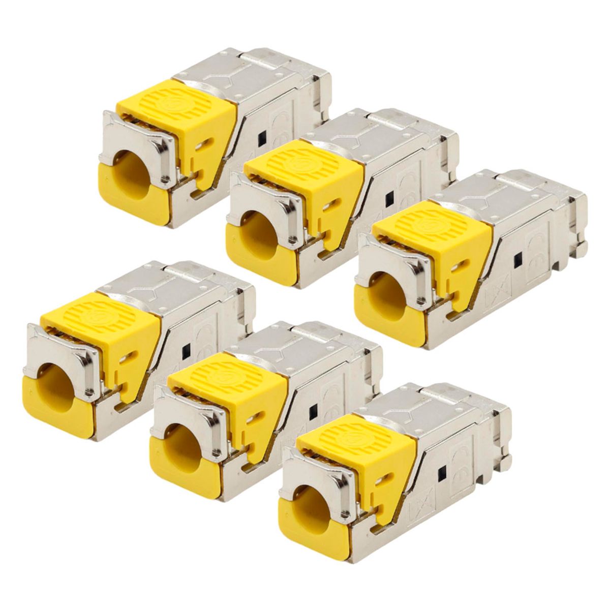 LEGRAND - LEGRAND 033775-6 Jack CAT6A Pack x 6 Unidades