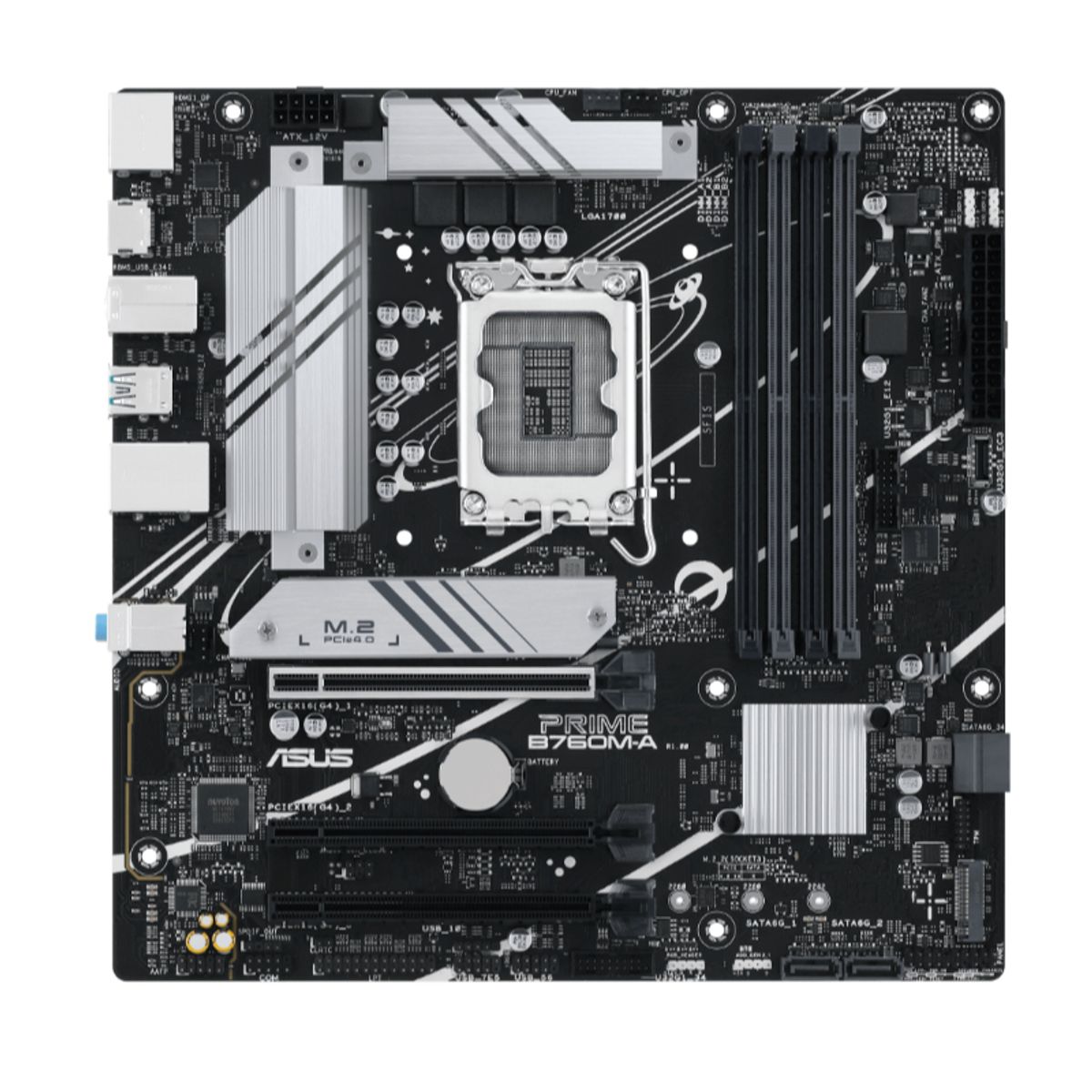 ASUS - Motherboard ASUS PRIME B760M-A Chipset Intel B760 LGA1700 Micro ATX