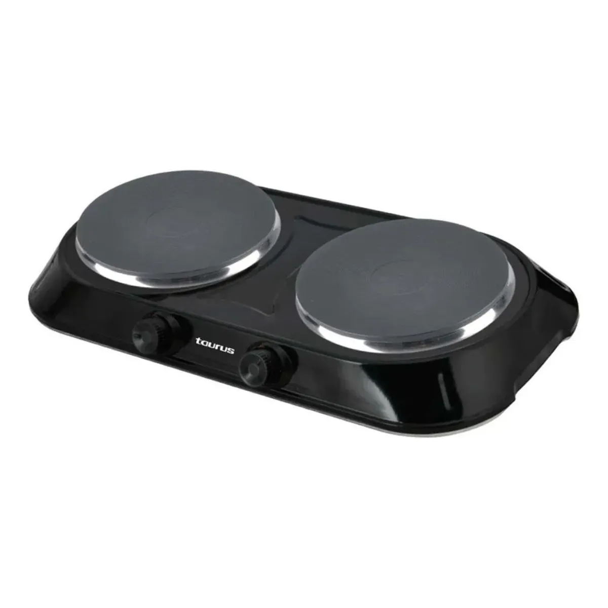 TAURUS - Cocina Eléctrica De Dos Hornillas Mod Fenix Duo Taurus